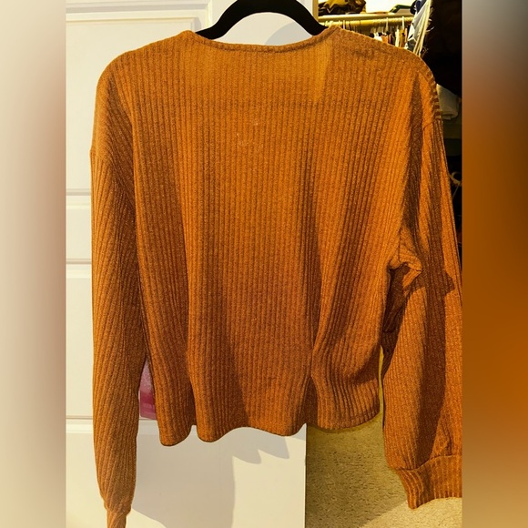 NEW! Rust Orange Sweater - Picture 6 of 7